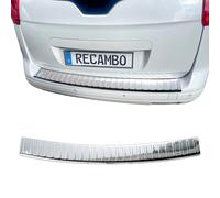 Load sill guard stainless steel chrome suitable for Peugeot 5008 I | 2009-201...