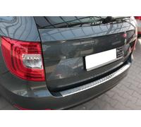 Load sill guard stainless steel chrome suitable for Skoda Superb II estate, 2...
