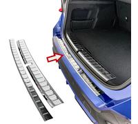 Load sill guard stainless steel inner + outer chrome suitable for BMW X1 iX1 ...