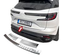Load sill guard stainless steel inner + outer chrome suitable for Renault Aus...