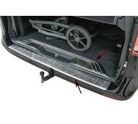 Load sill guard stainless steel matt suitable for MB VITO V-CLASS W447 INTERI...