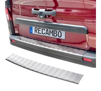 Load sill guard stainless steel matt suitable for Nissan Primastar NV300 | fr...