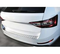 Load sill guard stainless steel suitable for Skoda Superb III estate car | fr...