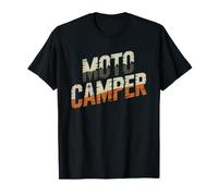 Loaded Adventure Bike Rider Camping Across Borders Adv T-Shirt