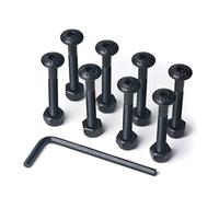 Loaded Boards Button Head Longboard Skateboard Hardware Bolt Pack w/Hex Tool (1 inch)