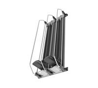 Loaded Can Pusher Track Beverage Shelf Organizer with Slow Feed Display for Refrigerator and Fridge