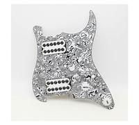Loaded Electric Guitar Pickguard Prewired Pickguard With Ceramic Double Colis Humbucker Pickups
