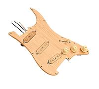Loaded Prewired Pickguard 11 Holes Electric Guitar Single-Coil Pickup Pickguard Prewired Scratch Plate Replacement Guitar Pickup Pickguard