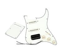 Loaded Prewired Pickguard 11 Holes Electric Guitar Single-Coil Pickup Pickguard Prewired Scratch Plate Replacement Guitar Pickups Pickguard