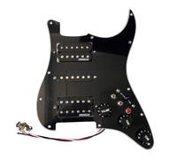 Loaded Prewired Pickguard Set 3Ply 11 Hole Loaded Prewired Pickguard Humbucker Single-Coil Pickups Loaded Scratchplate For ST HSH Electric Guitar