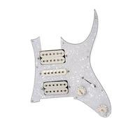 Loaded Prewired Pickguard Set Electric Guitar Pickguard Pickup Circuit Assembly Suitable For HSH ST Pickguard Full Set(Pearl A)