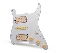 Loaded Prewired Pickguard Set Electric Guitar Pickguard Pickup For HSH ST Style Electric Guitar Loaded Prewired Scratchplate Assembly(Beige)