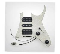 Loaded Prewired Pickguard Set Electric Guitar Pickups For HSH Electric Guitar Pickguard Pickup 1 Set(Beige)