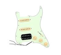 Loaded Prewired Pickguard Set Mint Green Loaded Prewired Guitar Pickguard SSH Humbucker Pickups Set