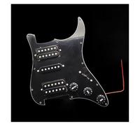 Loaded Prewired Pickguard Set Suitable For ST Electric Guitar HSH Pickguard Pickup Full Set Of Circuit Board Assembly(Black)