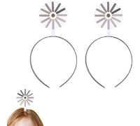 Loading Creative Headband/Hairpin, Fun & Unique Brain Loading Headband, Creative Hair Clip Brain Crash Gift of Party, Leisure and Daily Life (A-2pcs)