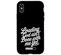 Loading God Ain’t Done With Me Yet Christian Faith Case for iPhone X/XS