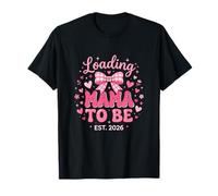 Loading Mama to Be 2026 Bow Tie Family Expecting Baby T-Shirt