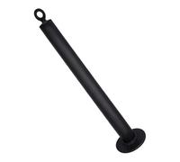 Loading Pin for Weight Plates Steel Black 33 cm | Allows you to load weight plates safely and compactly for your strength training.