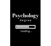 Loading Psychology Degree Notebook: a 6x9 in empty notebook for writing psychology degree notes (funny university themed notebook)