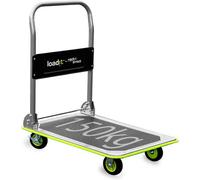 LoadIt Heavy Duty Platform Trolley, 150Kg, Strong Durable Flatbed Trolley Design, 2-Year Warranty
