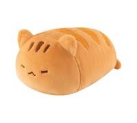 Loaf Cat Plush, Bread Cat Soft Toy Cuddly Body Pillow, Funny Long Bread Loaf Cat Cushion, Kawaii Cat Lover Gift, Cosy Bedroom Decor for Kids & Adults, 55cm