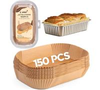 Loaf Pan Liners, Loaf Pan Liners for Baking Bread 9x5, Bread Pan Parchment Liners, 150pcs Bread Pan Liners for Baking