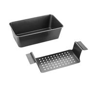 Loaf Pan - Non Stick Bread Mold, Kitchen Baking Tin with Handles, Effortless Cleaning, Reliable Grip, Cookware Supply for Family, Beginner and Enthusiast, 21.5x11x7.5cm