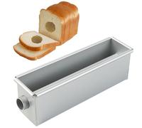 Loaf Pans - Non-Stick Loaf Pans Toast Box Aluminium Alloy,Long Baking Bread Pan with Removable Tube for Banana, Cheesecakes, Sandwich, Bread and Meatloaf