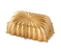 Loaf Tin: 2Lb Classic Fluted Nordic Ware Loaf Tin, Gold