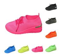 Loafer Women's Sports Shoes Summer Mesh Breathable Thick Sole Trainers, hot
