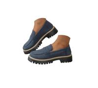 Loafers for Women 2026,Orthopedic Platform Loafers, Womens Loafers Comfortable Dressy Platform Chunky Penny Loafer Lug Sole Suede Loafers Slip on Work Office Business Casual Dress Shoes Ladies Loafers