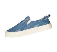 Loafers for Women Wide Fit Casual Walking Shoes Round Toe Thick Bottom Stylish Breathable Comfy Slip On Flat Shoes Outdoor Leisure Sky Blue