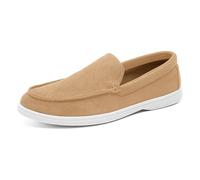 Loafers Heeren Suede Slip On Shoes Soft Moccasin Style Leather Shoes Casual Flats Lightweight Comfortable Walking Shoes Classic Driving Shoes Office Wedding Shoes Suit Shoes, Bw2, 10 UK