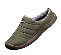 Loafers Shoes For Men, Men'S Cozy Memory Foam Slippers, Slipper Boots Anti-Slip Cozy Gardening Shoes, Warm Waterproof Cotton House Slippers, Indoor Outdoor Mules, Winter Essentials