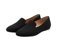 Loafers Women's Flat Slip-On Shoes, Moccasins, Soft Soles, Ballerinas, Non-Slip Dance Trainers, Training Shoes, Lightweight Breathable Sports Shoes, Walking Shoes, Low Shoes, Slip In Shoes, black, 10