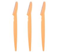 LOAFTWICRE Eyebrow Razor 3/10Pcs Eye Brow Removal Cutters Knife Makeup Scraper Eyebrow Trimmer Blade Women Face Shaver Portable(Color3-3pcs)