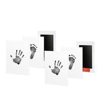 LOAFTWICRE Handprint Footprint Imprint Kit Souvenirs Casting Ink Pad Clay(Color1-2pcs)
