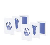LOAFTWICRE Handprint Footprint Imprint Kit Souvenirs Casting Ink Pad Clay(Color6-2pcs)