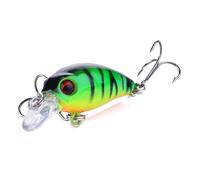 LOAFTWICRE Lure 1PC Wobbler Crankbait Fishing Lure Bionic Artificial 3D Eyes Mini Tackle 4.5CM/4G(12)