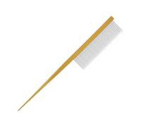LOAFTWICRE Pet Comb 1Pcs Pet Comb Styling Grooming Combs Aluminum Alloy Brush For Dogs Animals Hair Tools(Color6)