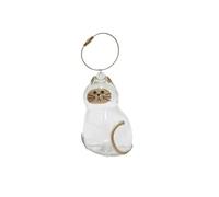 LOAFTWICRE Pet Fur Memorial Keychain Cat Hair Keepsake Pendant For Backpack Purse For Owners Souvenir(Stye E-1PC)