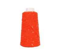 LOAFTWICRE Sewing Thread 400m Thread for Hand Knitting Sequined Cotton Yarn Shiny Craft for Crochet Embroidery(Color6)