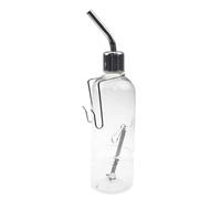 LOAFTWICRE Water Bottle Water Bottles For Rabbit Small Bird Rats Hamster Cage Hanging Liquid Feeder For Animals 180/350ML(A)