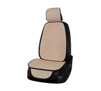 LOAGHBA Car Seat Cover for Ford Puma Gen-E (2024-), Front Rear Seat Full Set Protector, Four Seasons Breathable with Pockets, Car Accessories,Beige