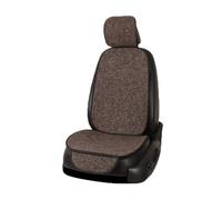 LOAGHBA Car Seat Cover for Mazda CX-5 2017-2024, Front Rear Seat Full Set Protector, Four Seasons Breathable with Pockets, Car Accessories,Coffee