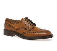 Loake Chester Leather Brogue Shoes - UK 10.5, Tan