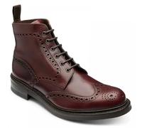 Loake Leather Bedale Brogue Boots Colour : Burgundy, Size : 10UK/44EU