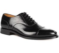 Loake Men's 200B Capped Oxford Lace-Up Polished Leather Shoes (10.5 UK, Black)