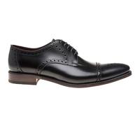 Loake Mens Foley Brogue Shoes Black 9 UK